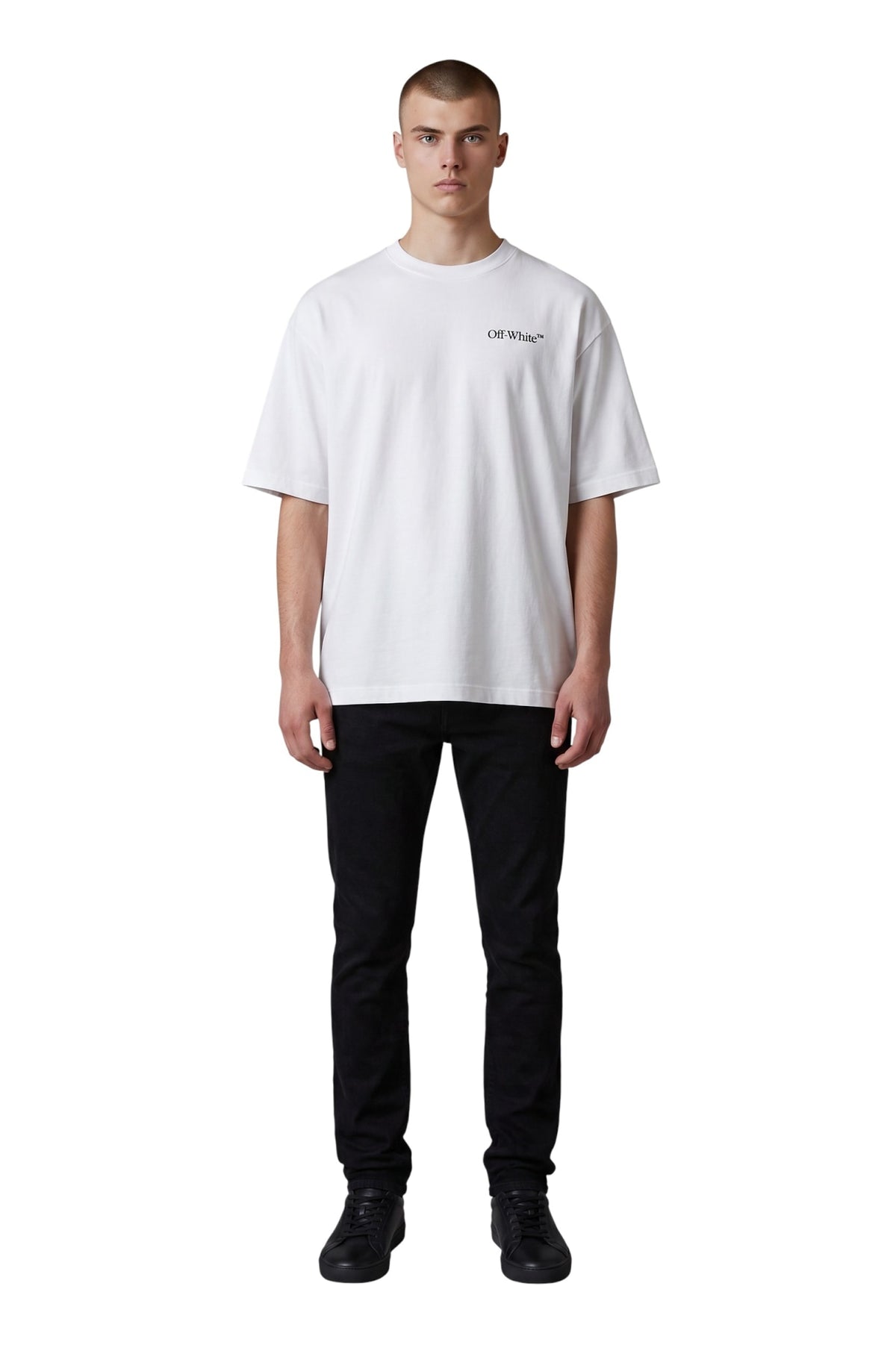 OFF-WHITE CHAIN ARROW T-SHIRT WHITE