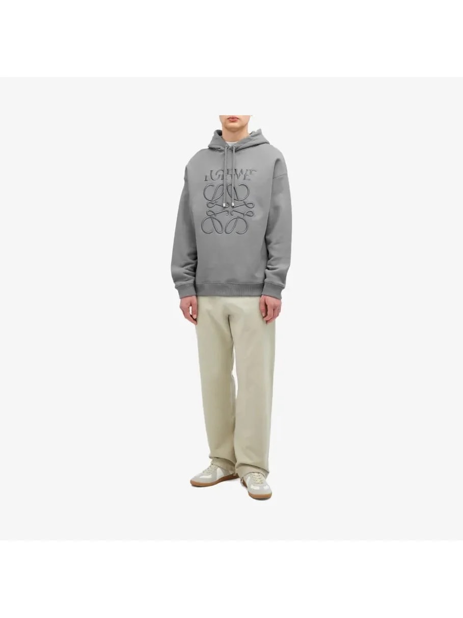 LOEWE SPLIT LOGO RELAXED HOODIE