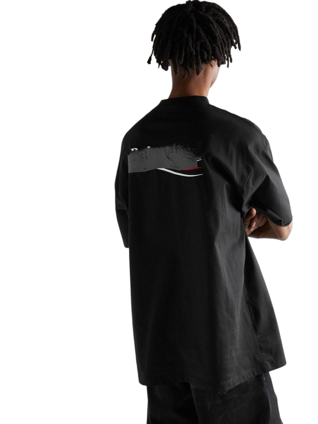 BALENCIAGA GAFFER T-SHIRT BLACK