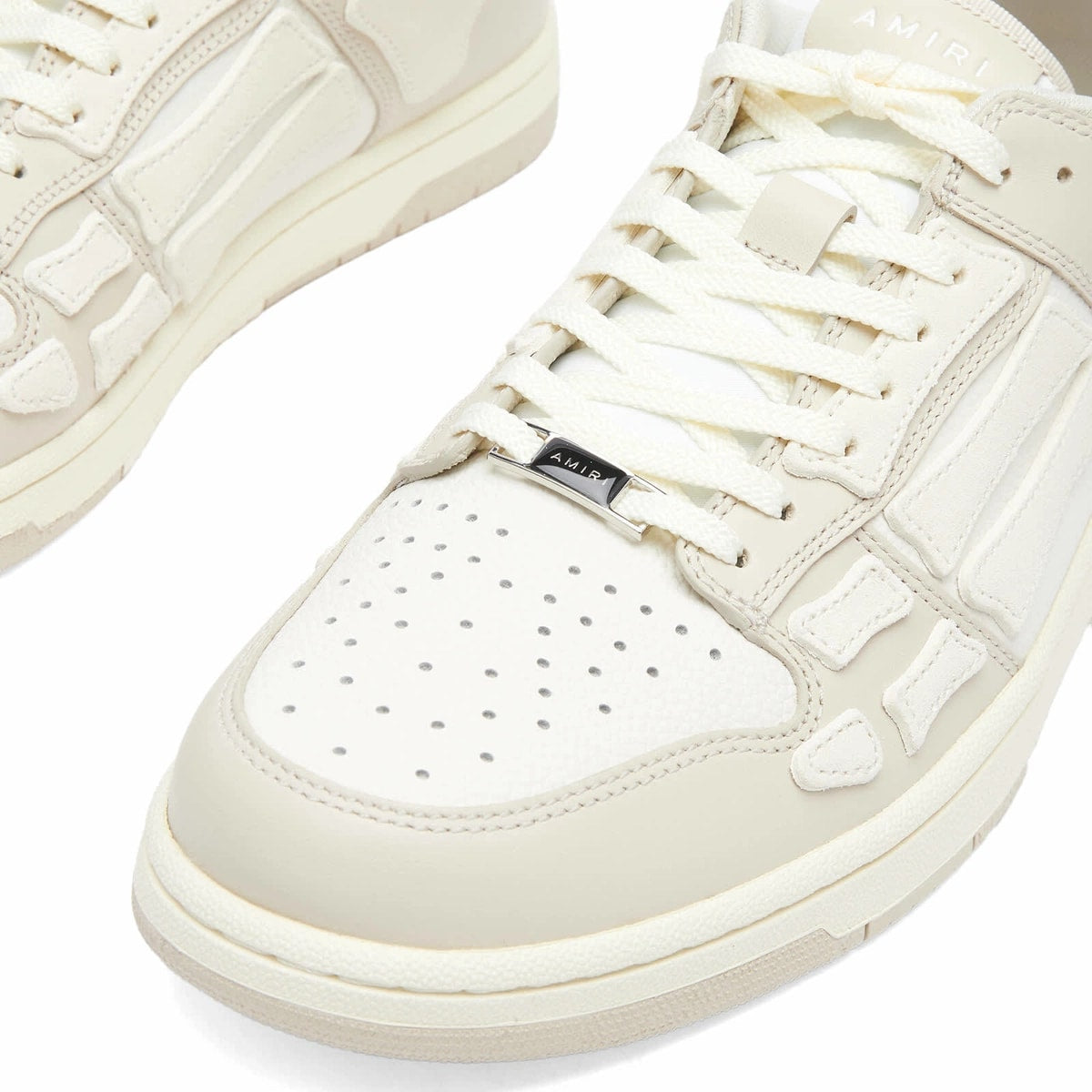 AMIRI SKEL TOP LOW ALABASTER SNEAKERS