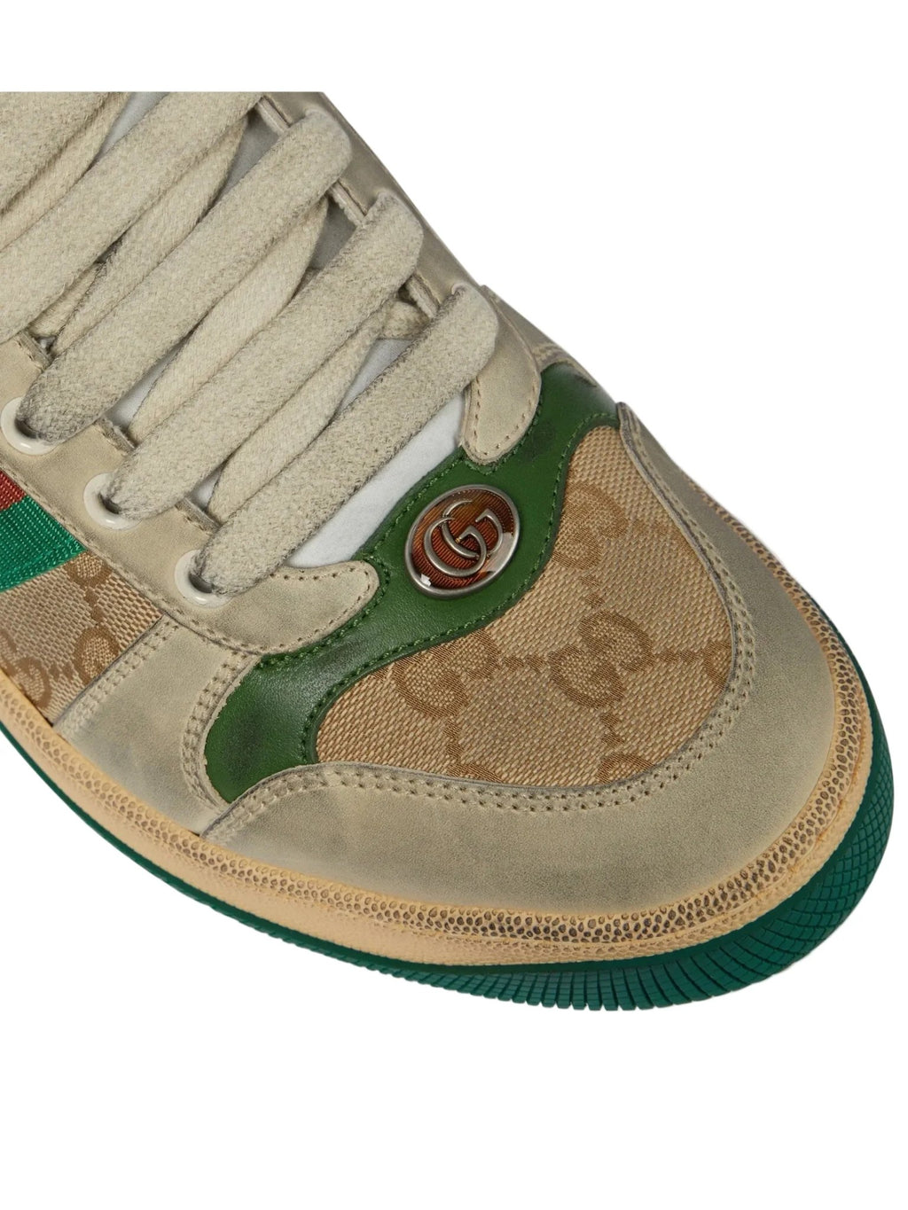GUCCI SCREENER SNEAKERS MONOGRAM BEIGE