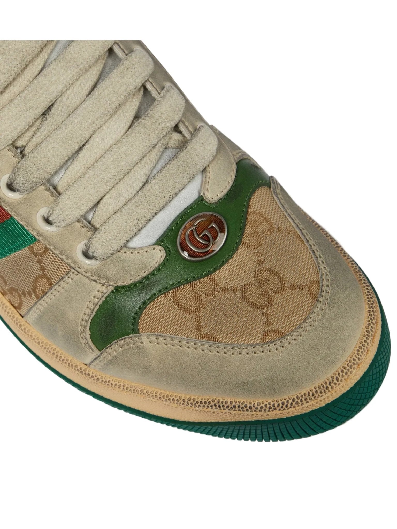 GUCCI SCREENER SNEAKERS MONOGRAM BEIGE