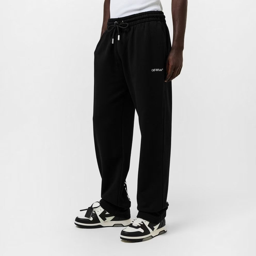 OFF WHITE CLASSIC OFF CLOSED HEM SWEATPANTS