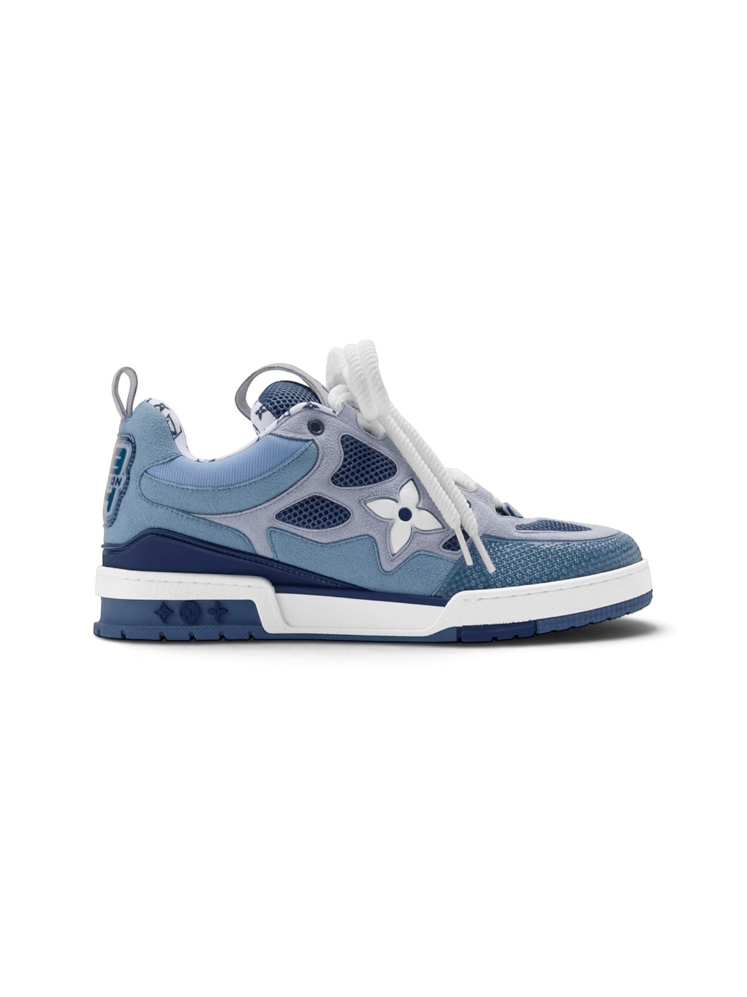 LOUIS VUITTON SKATE GREY BLUE