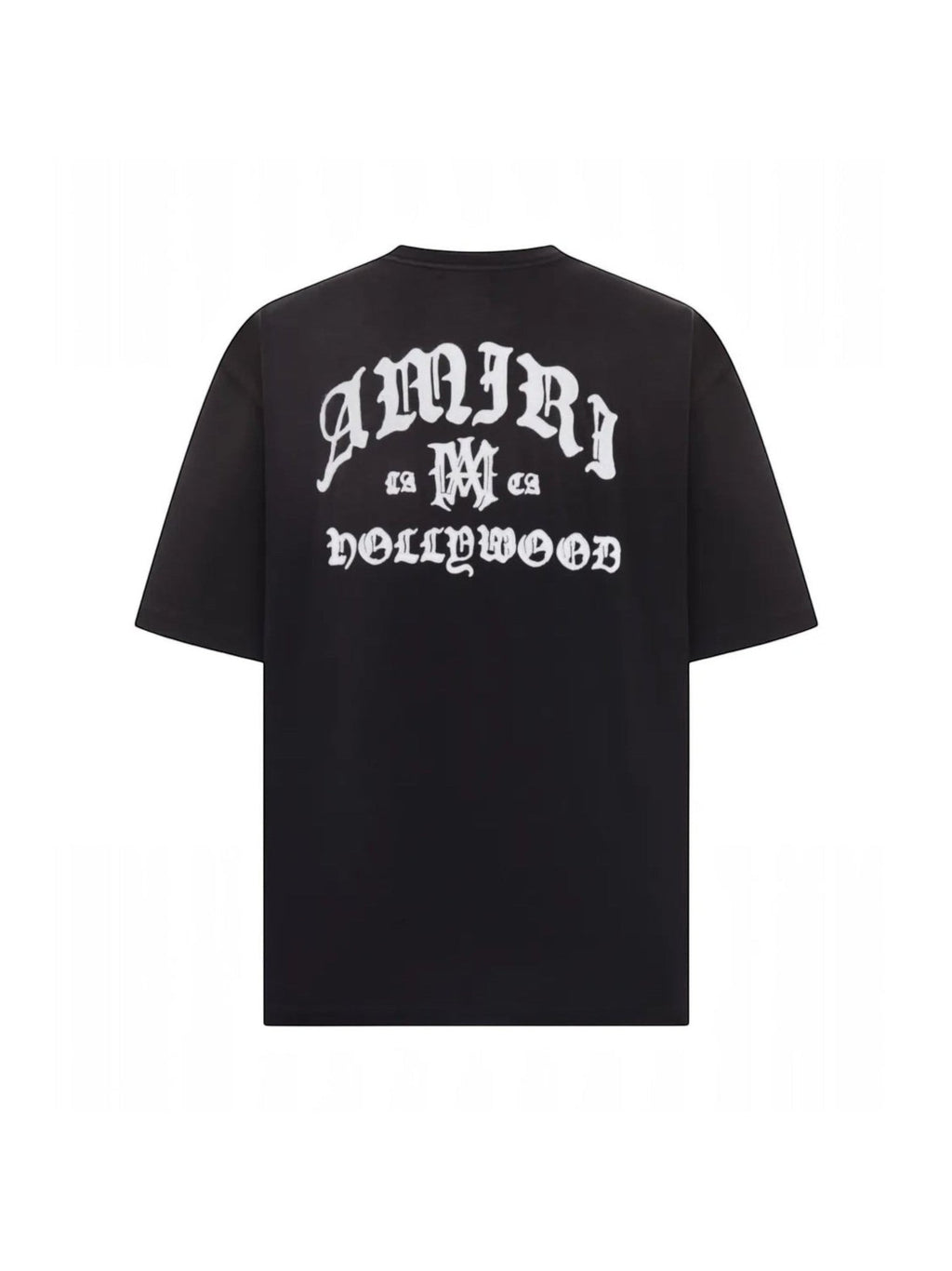 AMIRI HOLLYWOOD T-SHIRT OVERSIZE BLACK
