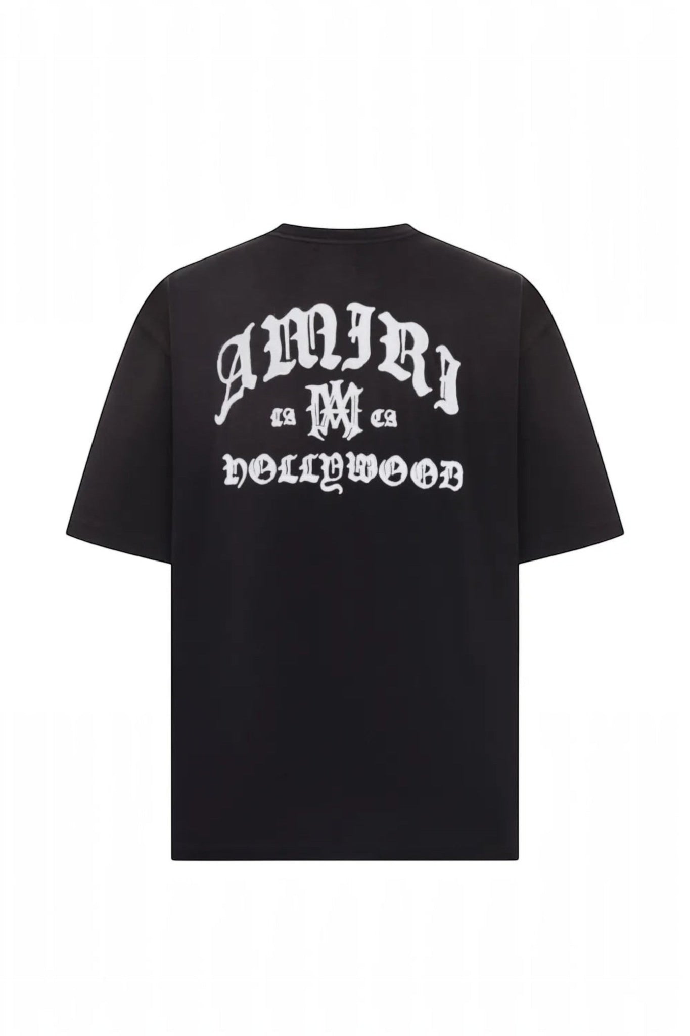 AMIRI HOLLYWOOD T-SHIRT OVERSIZE BLACK