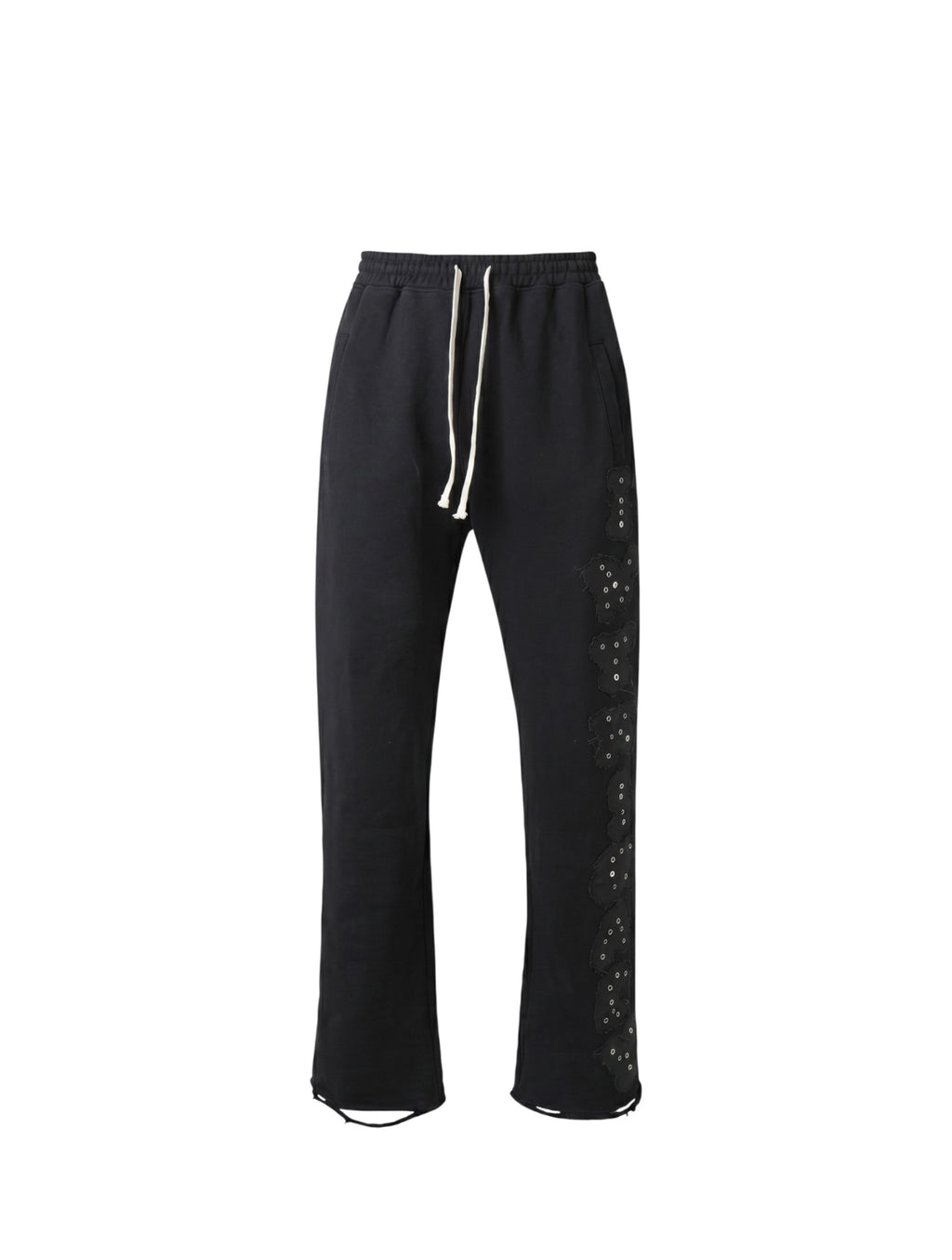 LOST INTRICACY BLACK OUT PATCH 2.O BLACK SWEATPANTS