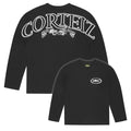 CORTEIZ ROYALE HEAVYWEIGHT T-SHIRT LONG SLEEVE BLACK
