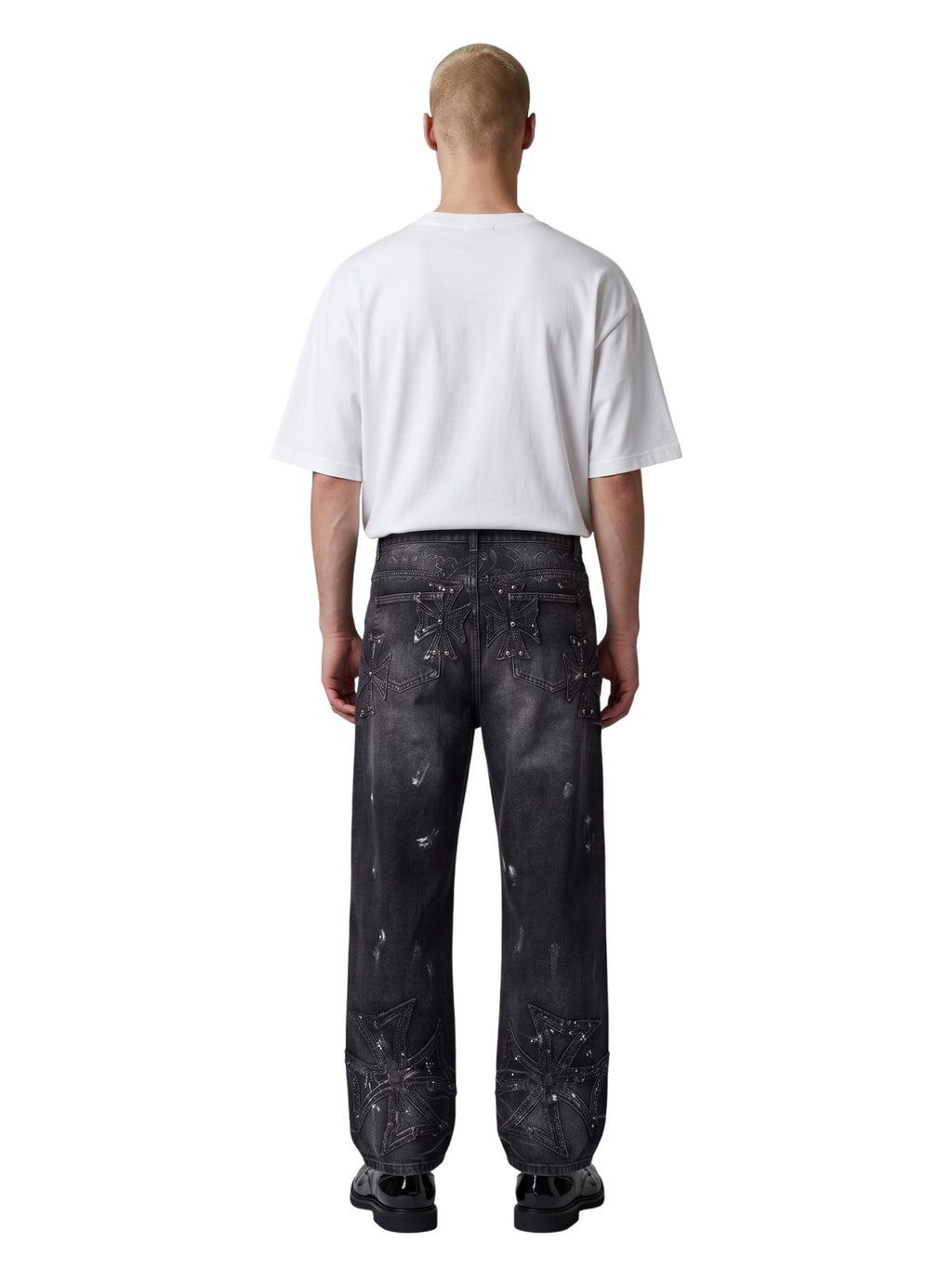 VALLEY MOTOCROXXX JEANS BLACK
