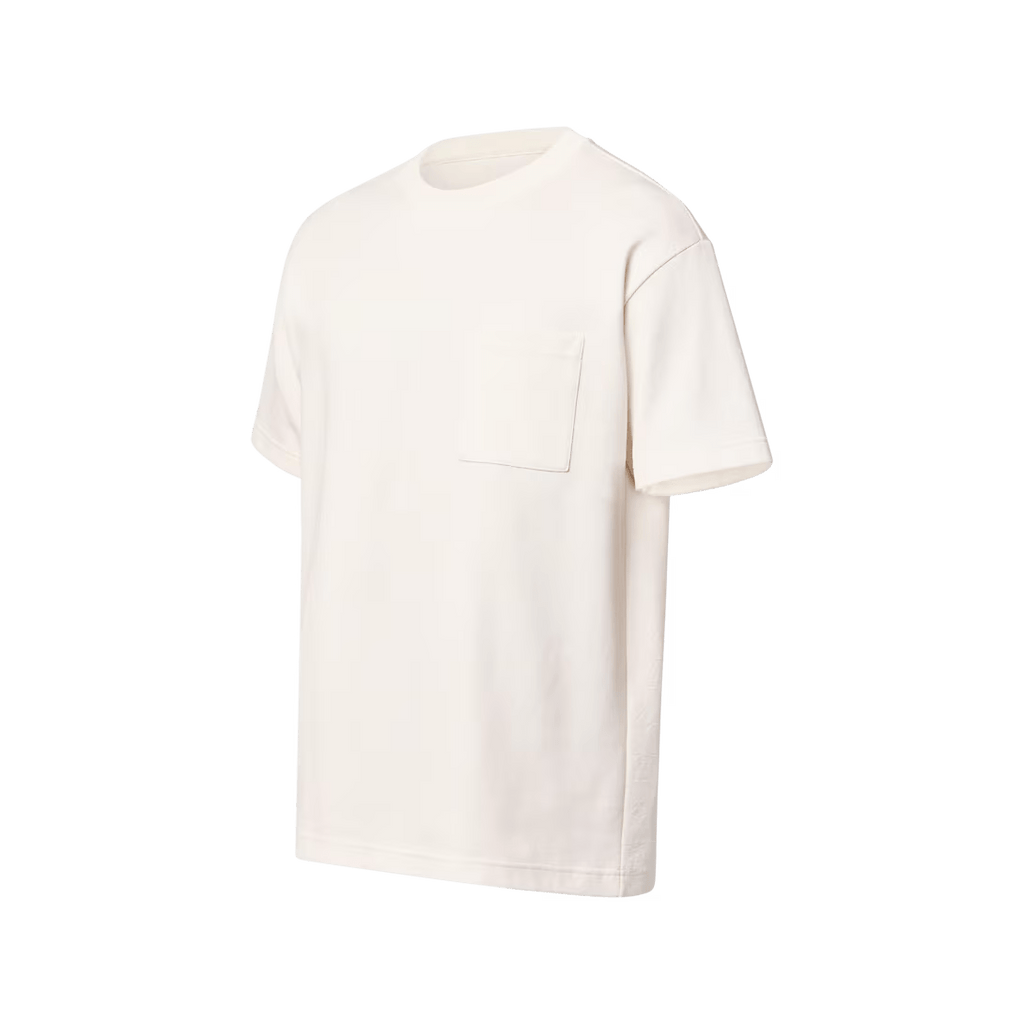 LOUIS VUITTON MONOGRAM WHITE POCKET T-SHIRT