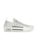 DIOR B23 OBLIQUE WHITE SNEAKERS LOW