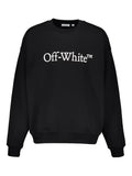 OFF WHITE BOOKISH CREWNECK BLACK