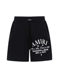 AMIRI ART DISTRICT SHORTS BLACK