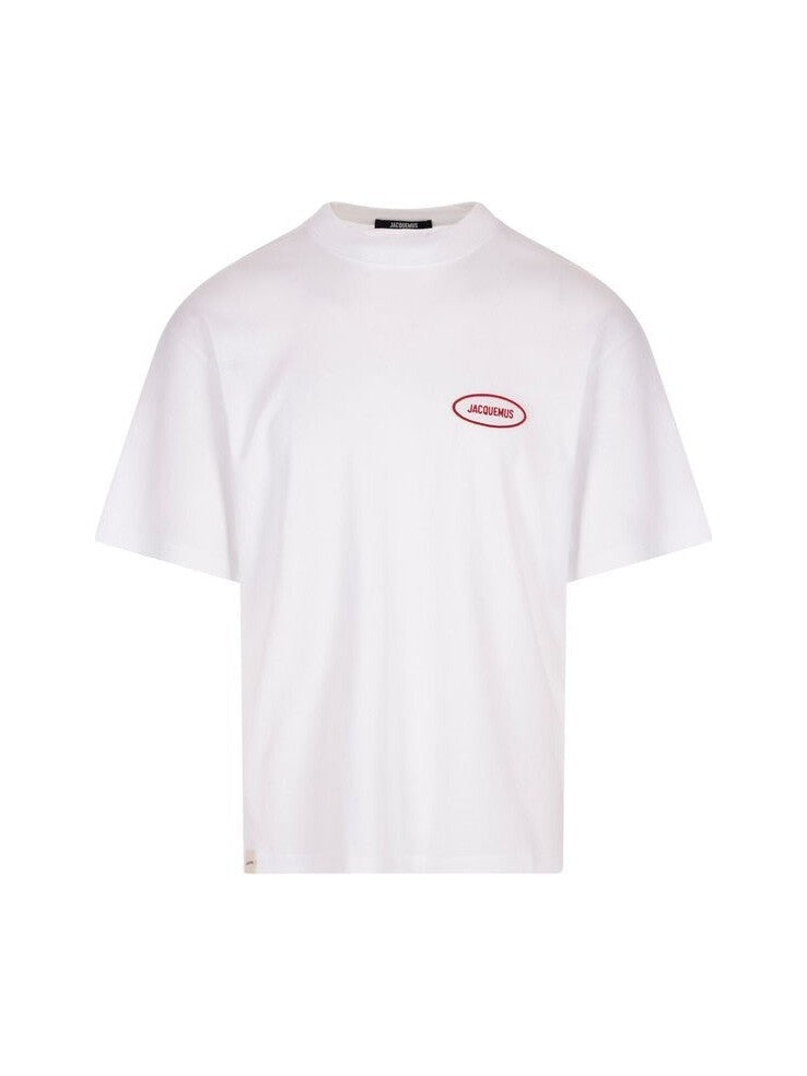 JACQUEMUS STAZIONE T SHIRT WHITE