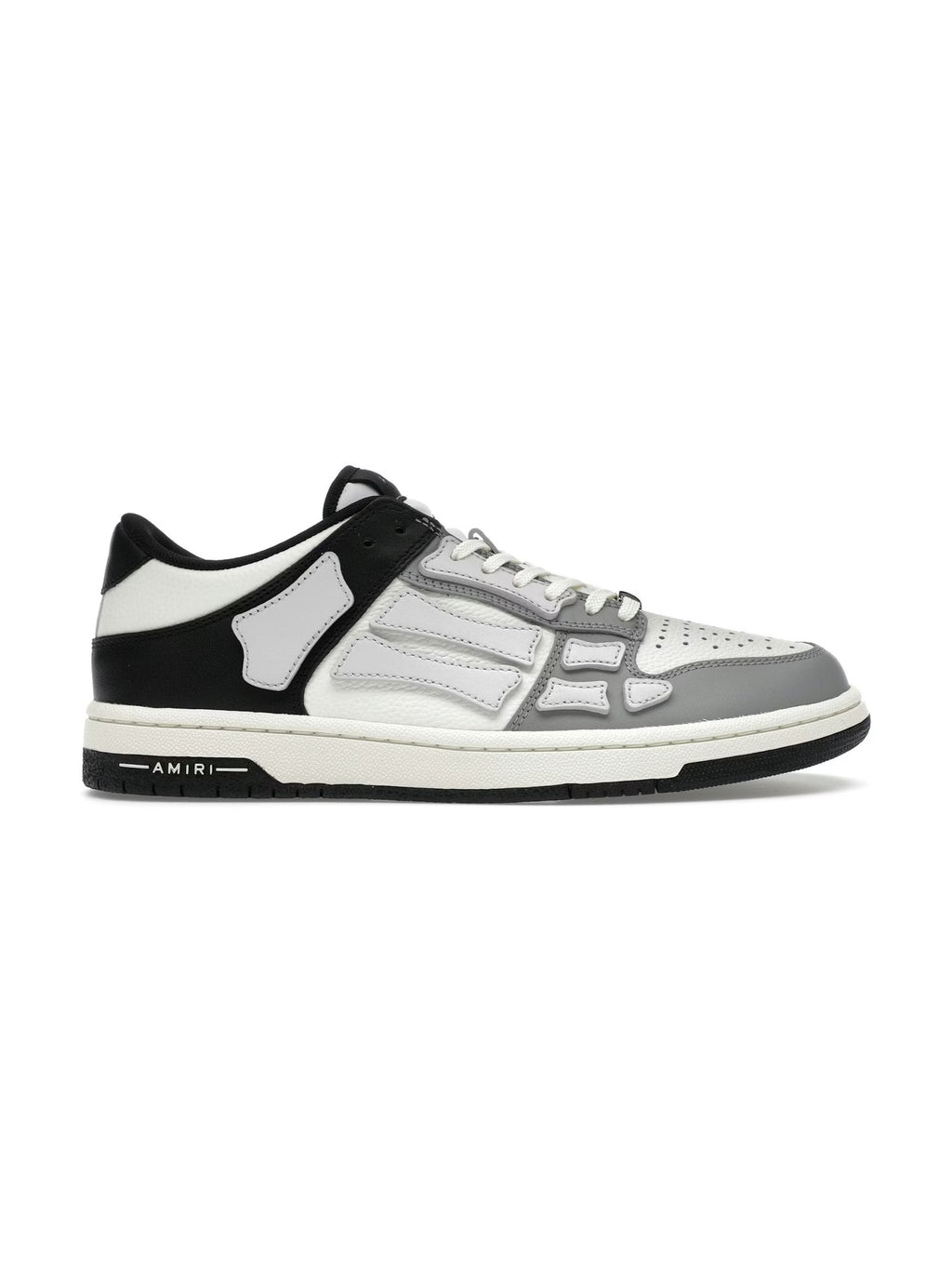 AMIRI SKEL LOW TOPS BLACK GREY
