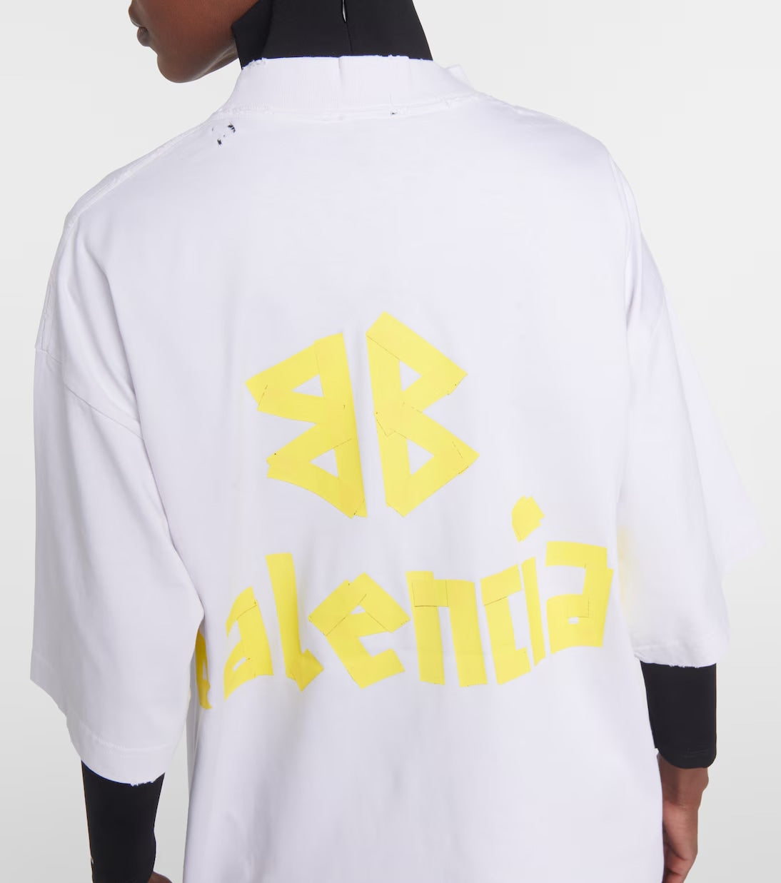 BALENCIAGA TAPE TYPE T-SHIRT WHITE