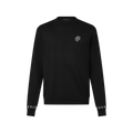 LOUIS VUITTON BLACK MARQUE LONG SLEEVE T-SHIRT