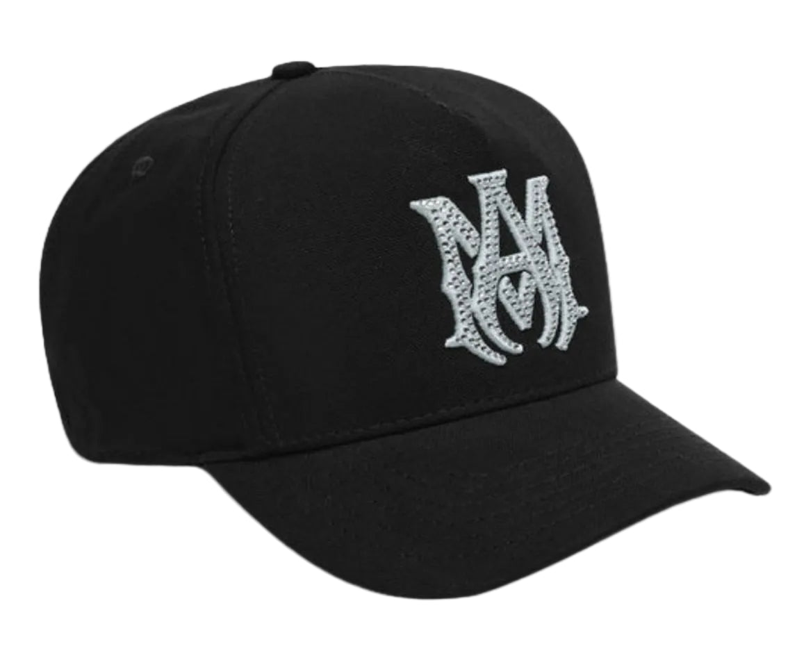 AMIRI BLACK MA CRYSTAL HAT