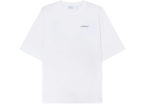 OFF WHITE HALF ARROW SKATE T SHIRT WHITE