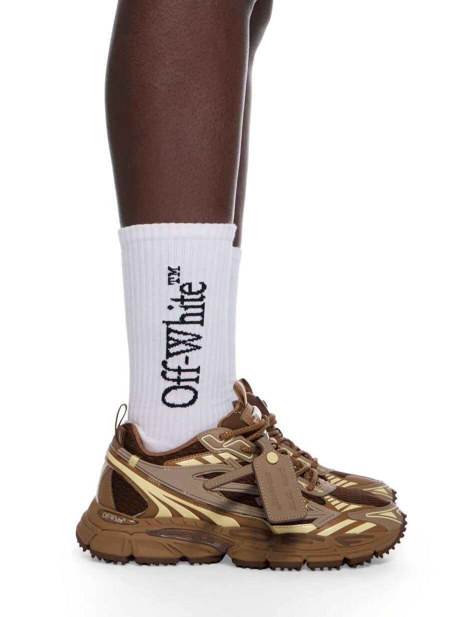 OFF WHITE BE RIGHT BACK DARK BROWN CREAM