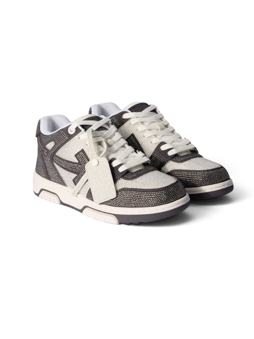 OFF WHITE OUT OF OFFICE CRYSTAL WHITE DARK GREY
