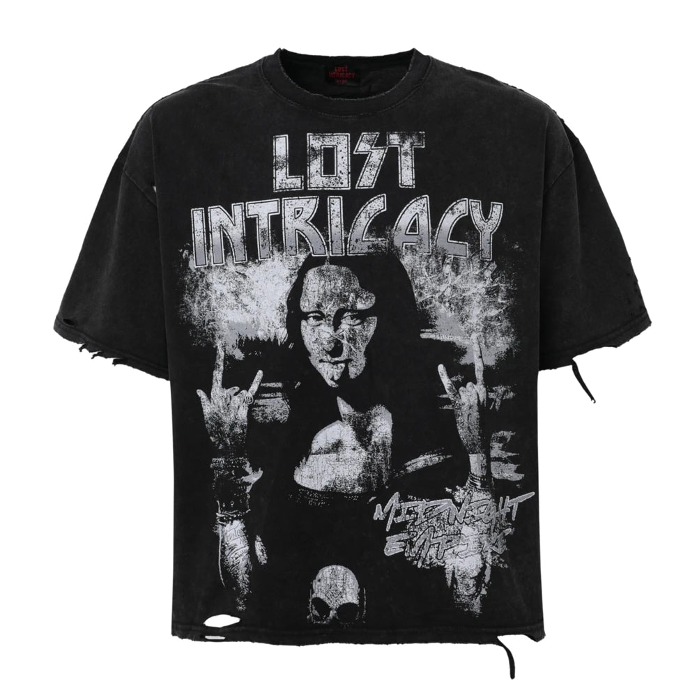 LOST INTRICACY LISA T-SHIRT BLACK