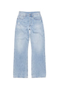 Vaqueros Acne Studios de The Hype Company en azul claro con corte recto y detalles desgastados en denim de algodón
