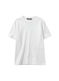 Camiseta blanca de algodón The Hype Company con bordado de letra J grande en la parte inferior