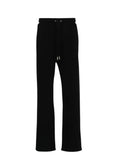 Pantalones de chándal negros The Hype Company con cordón ajustable en la cintura y corte recto