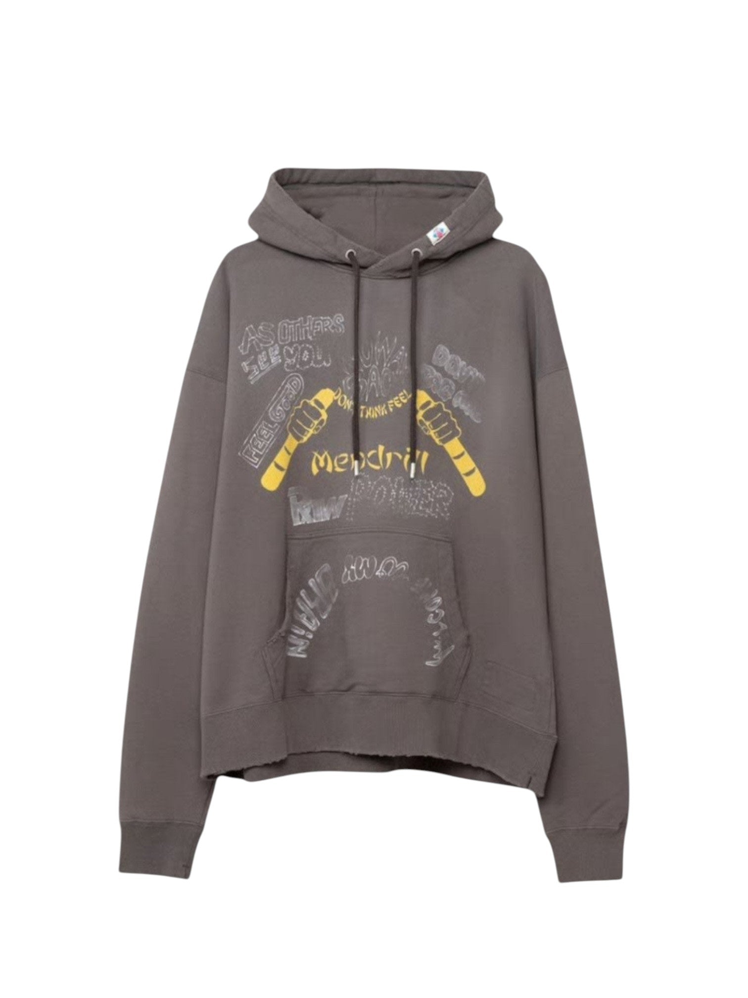 MAISON MIHARA YASUHIRO × MENDRILL DISTRESSED HOODIE BLACK
