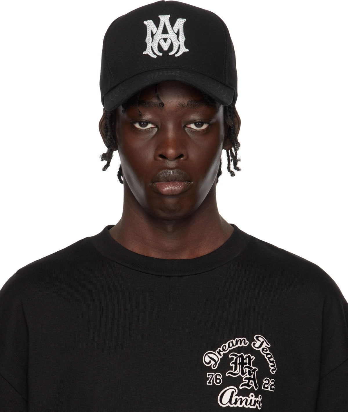 AMIRI BLACK MA CRYSTAL HAT