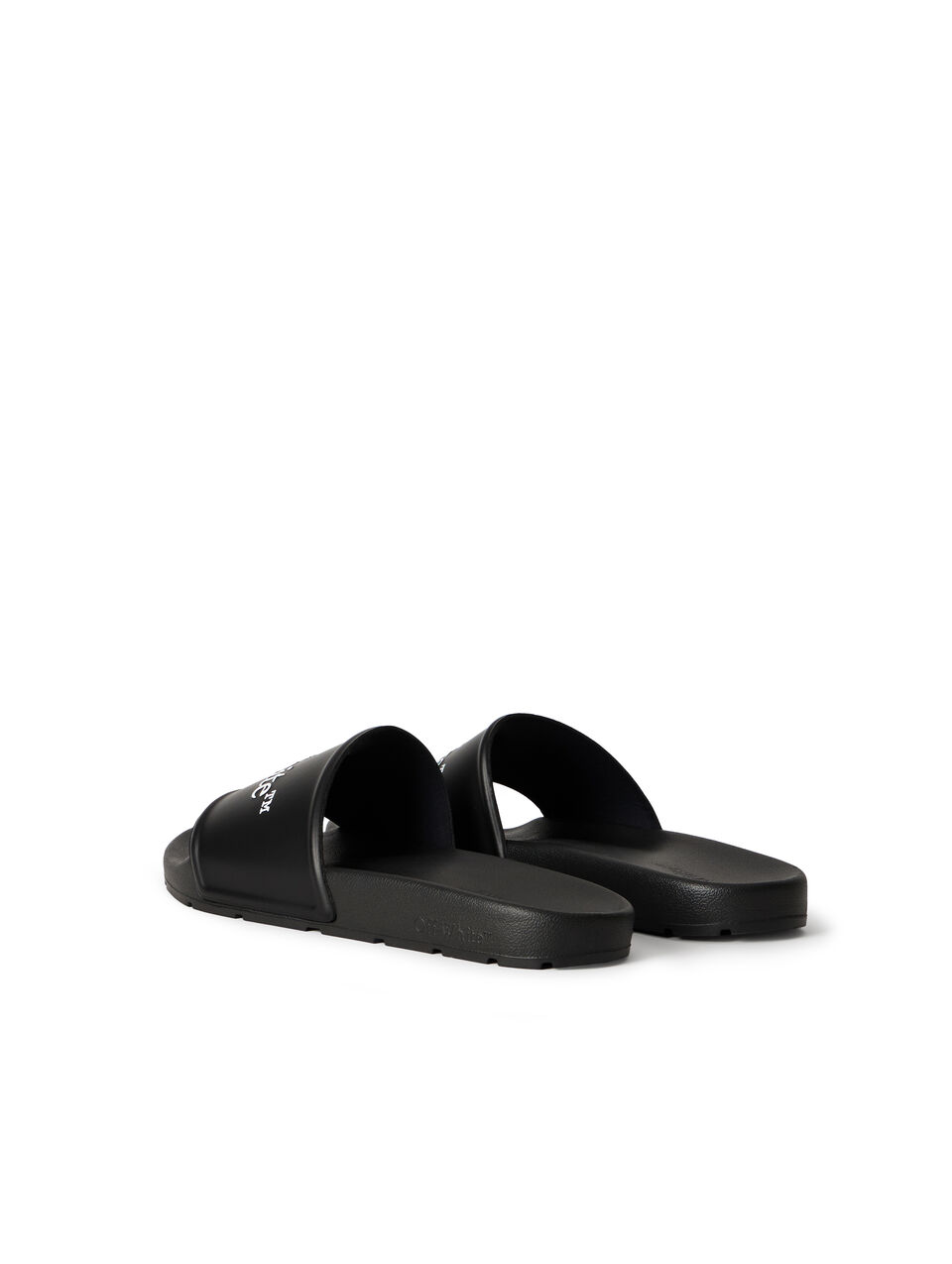 OFF WHITE BOOKISH SLIDERS BLACK