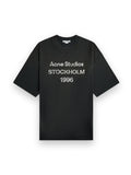 ACNE STUDIOS FADED BLACK STOCKHOLM 1996 T-SHIRT