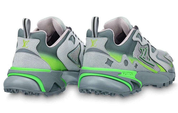 LOUIS VUITTON RUNNER TATIC GREY NEON GREEN