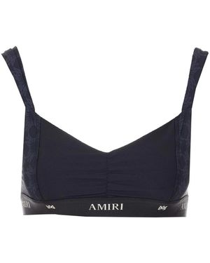 AMIRI MA QUAD SPORTS BRA BLACK