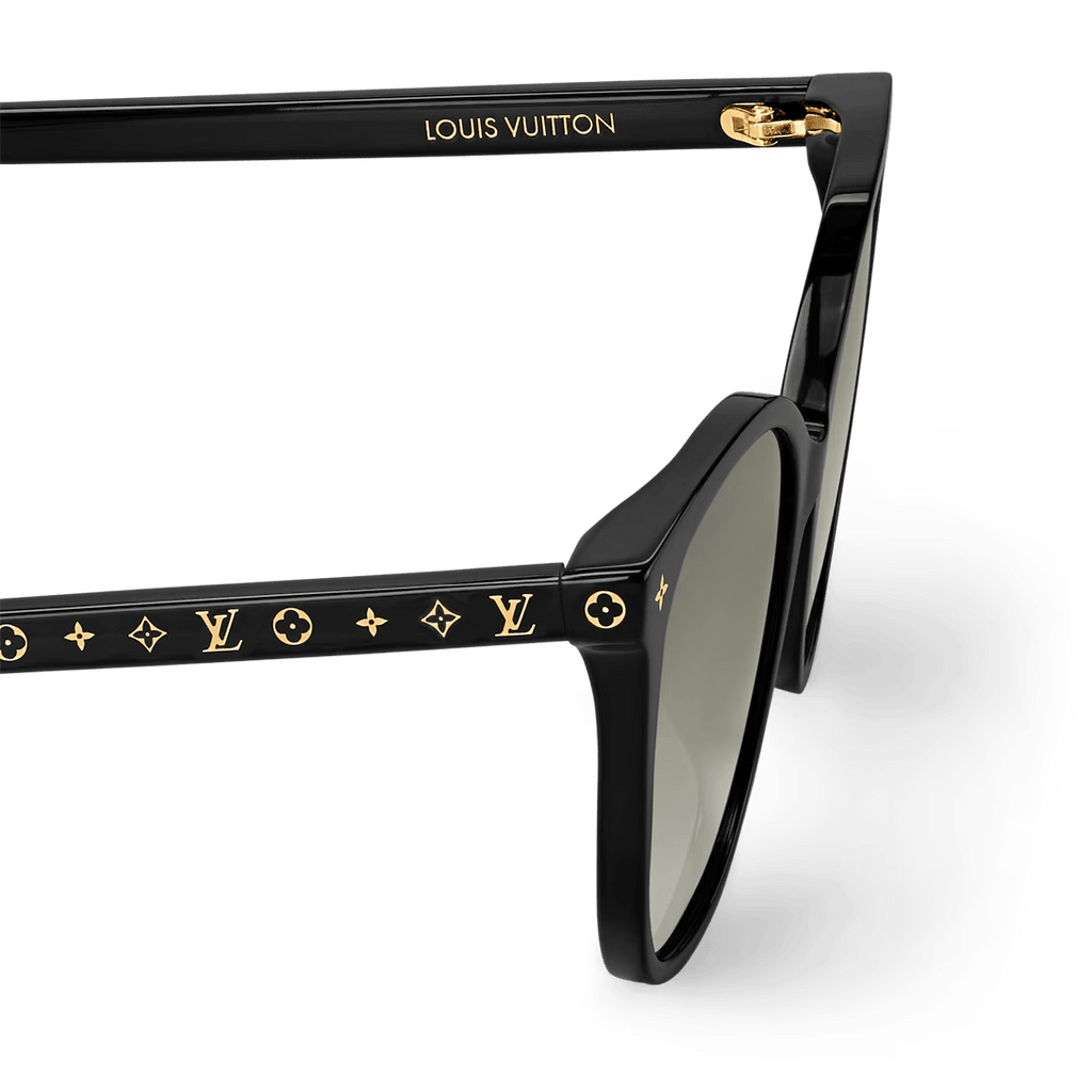 LOUIS VUITTON MY MONOGRAM LIGHT CAT EYE SUNGLASSES BLACK
