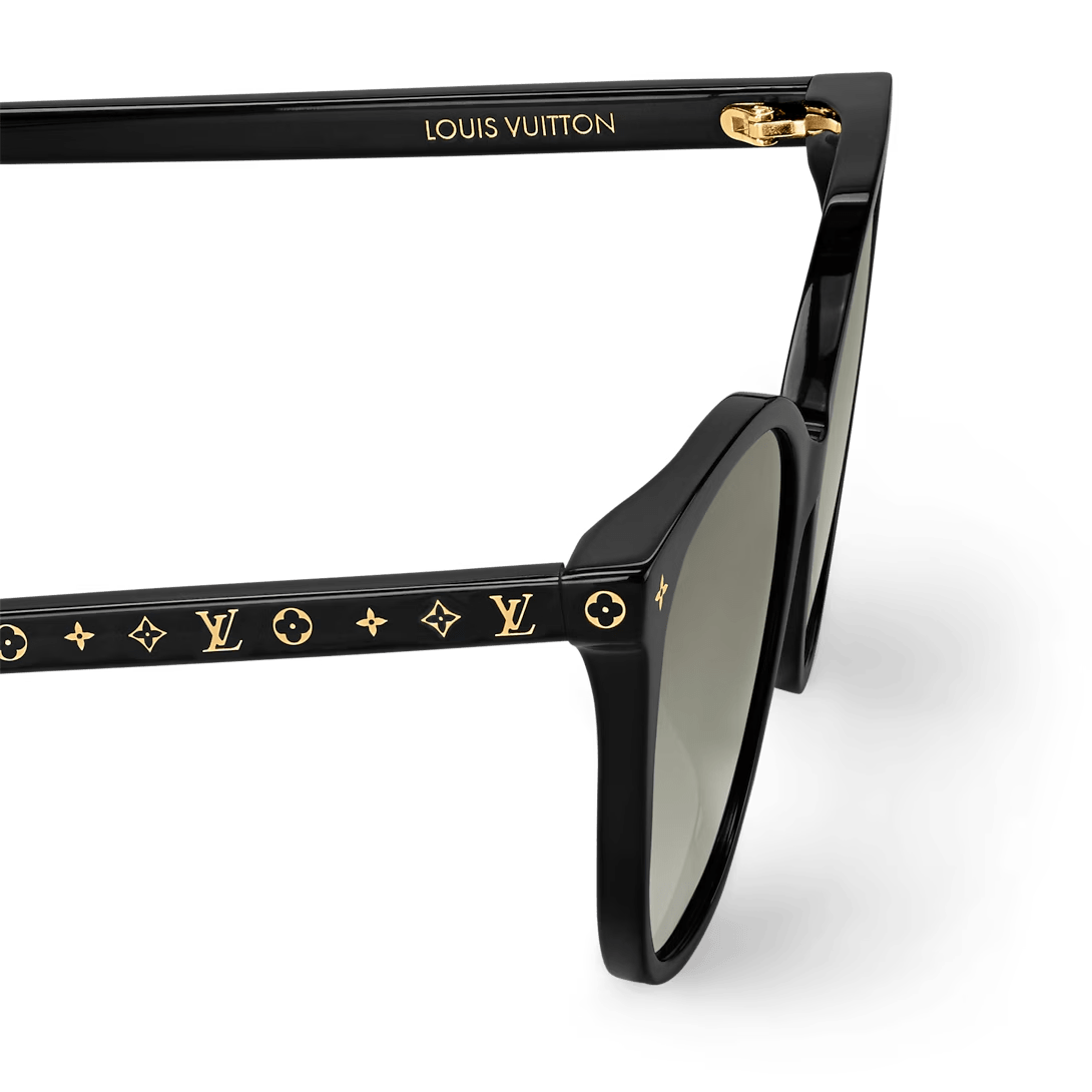 LOUIS VUITTON MY MONOGRAM LIGHT CAT EYE SUNGLASSES BLACK
