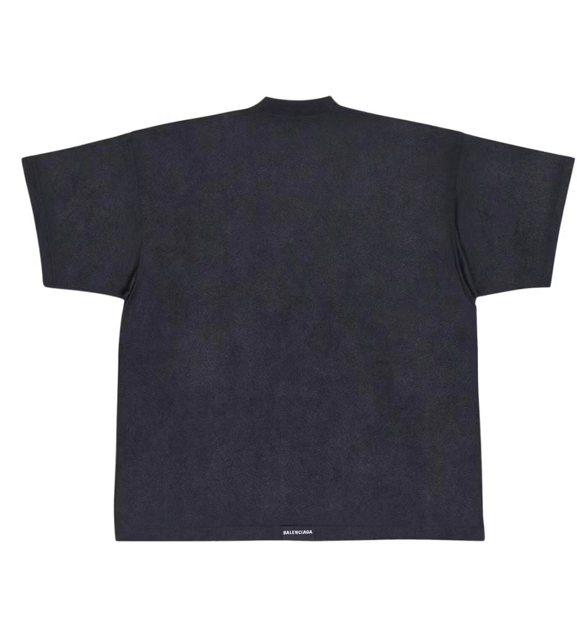 BALENCIAGA TAB SIMPLE BLACK T-SHIRT