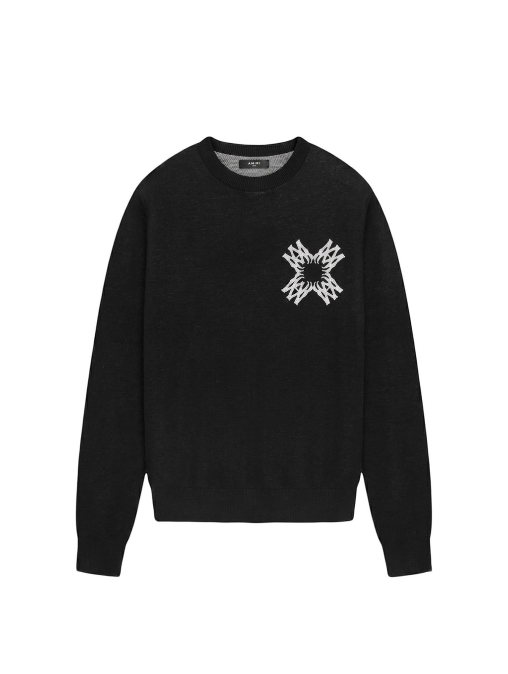 AMIRI SWEATER KNIT MA QUAD BLACK