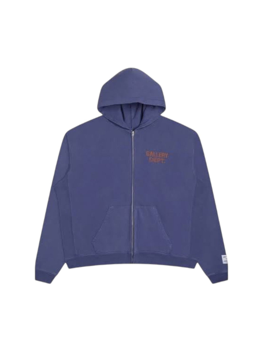 GALLERY DEPT. 90”S FULL ZIP HOODIE WASHED VIOLET