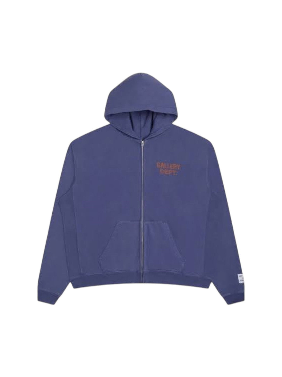 GALLERY DEPT. 90”S FULL ZIP HOODIE WASHED VIOLET