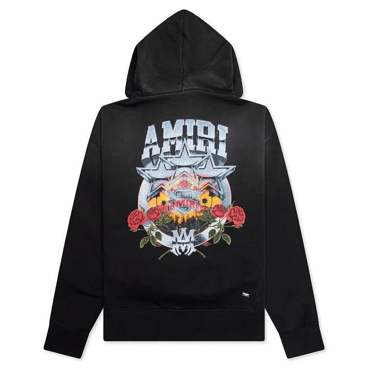 AMIRI CHAMPIONSHIP HOODIE BLACK