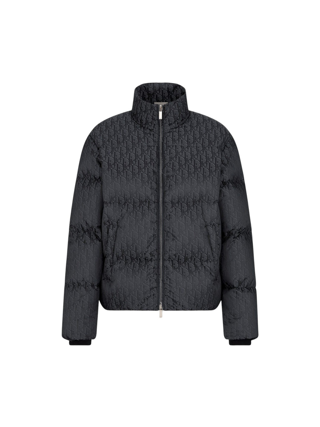 DIOR OBLIQUE DOWN PUFFER JACKET BLACK