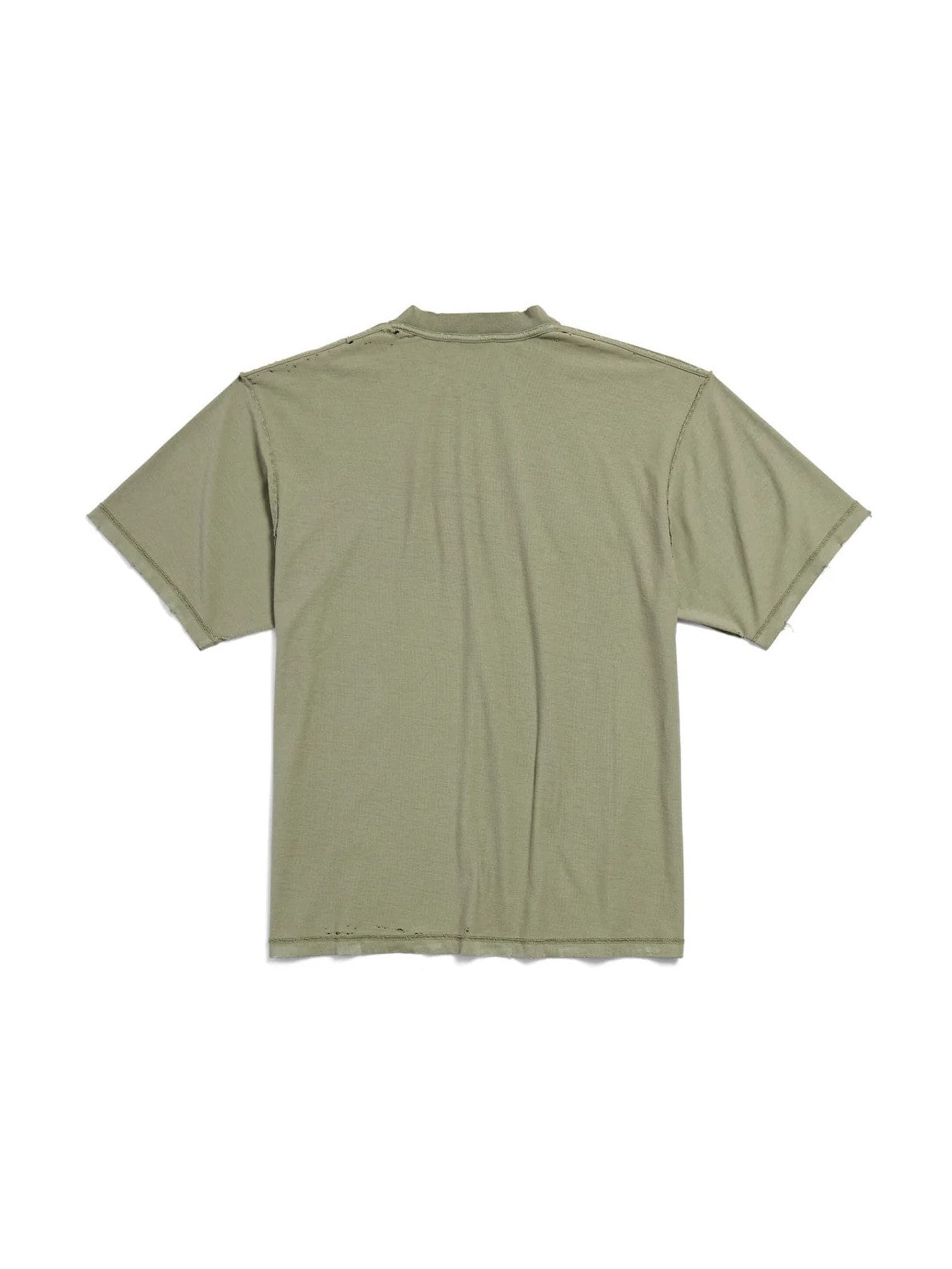 BALENCIAGA INSIDE OUT MILITARY GREEN T-SHIRT