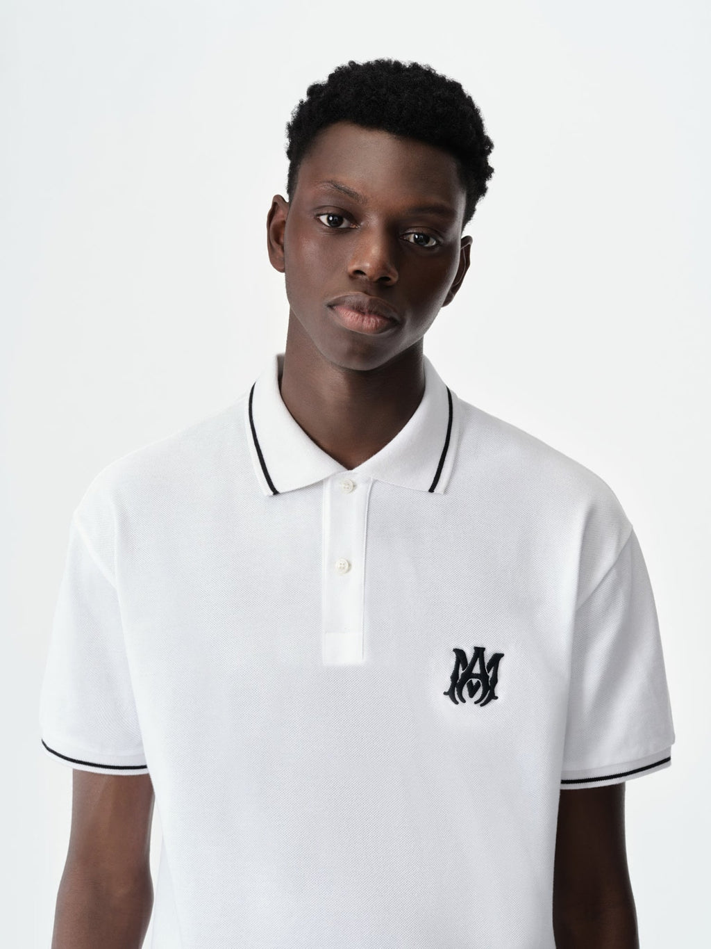 AMIRI MA CORE LOGO POLO WHITE
