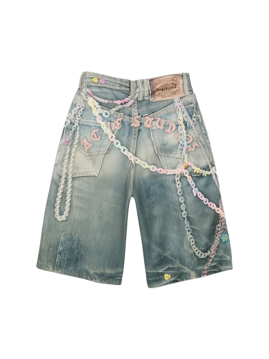 ACNE STUDIOS TROMPE LOEIL JORTS