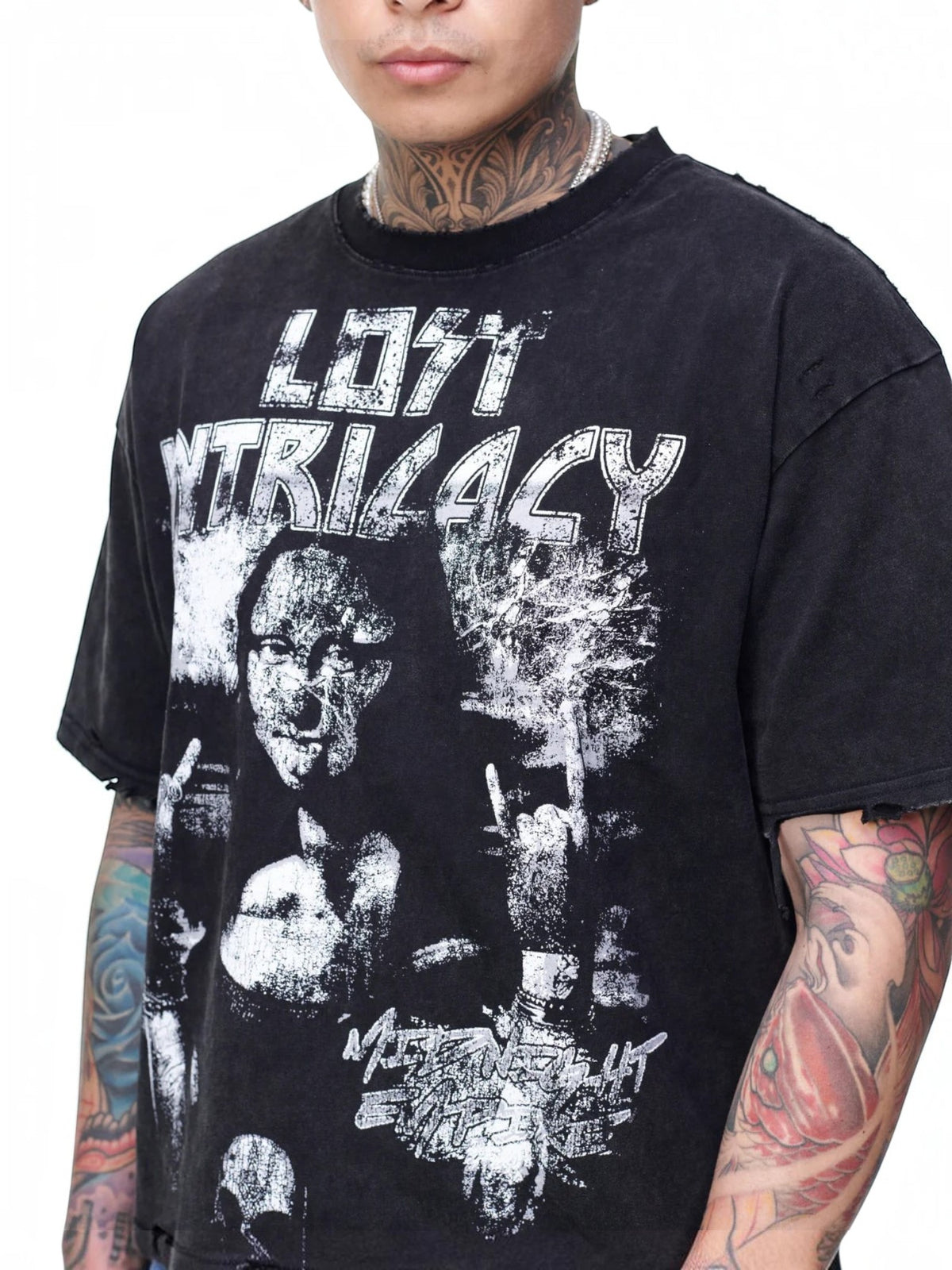 LOST INTRICACY LISA T-SHIRT BLACK