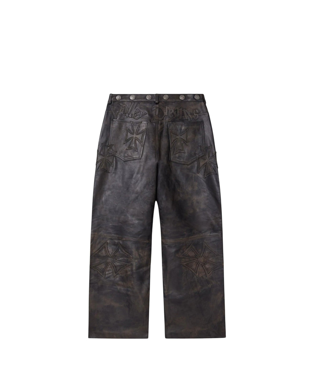 VALE DREAMS CARPENTER CROXXX LEATHER PANTS