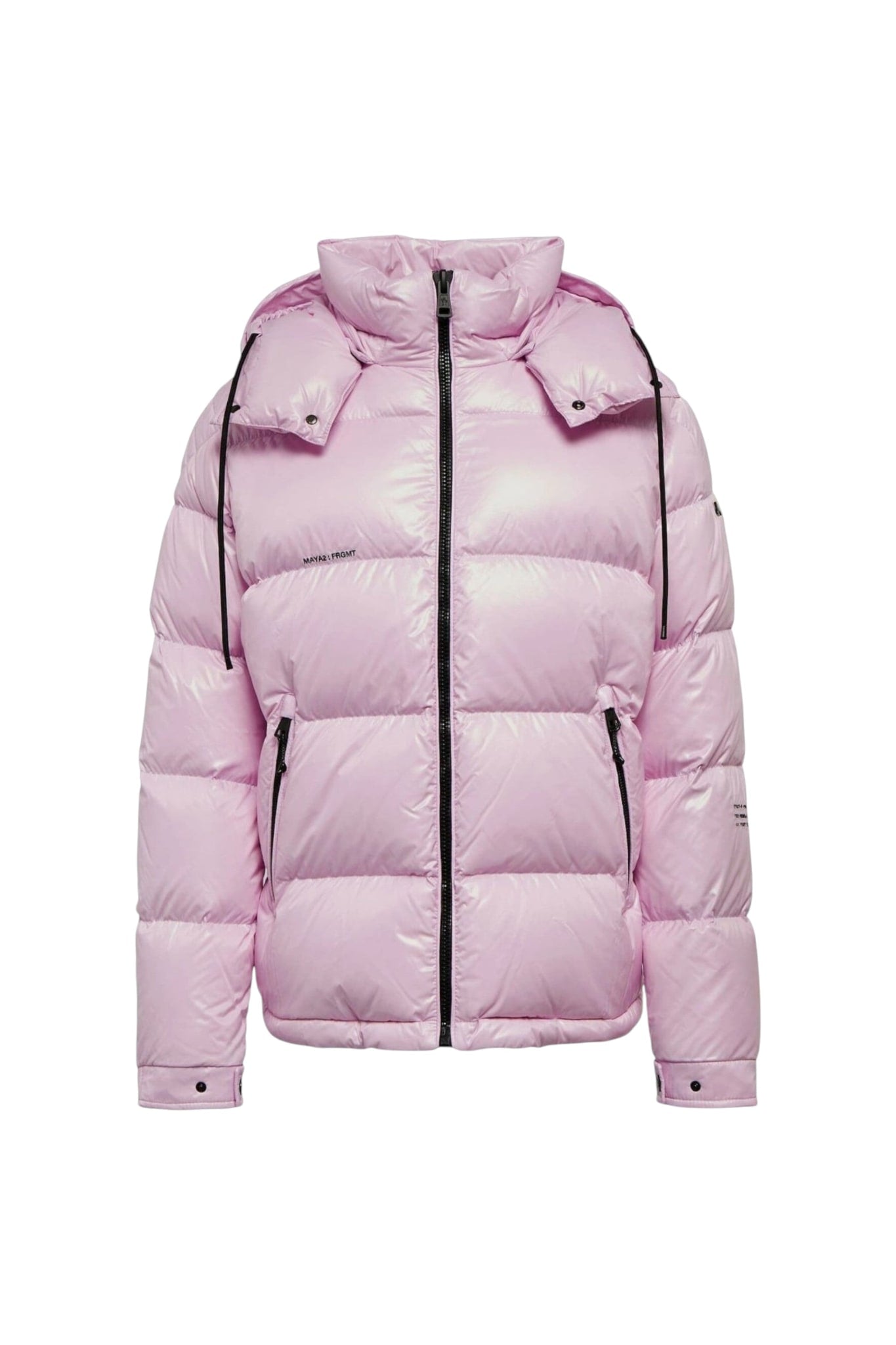MONCLER HIROSHI FUJIWARA X FRAGMENT RICKEY SHORT DOWN JACKET LILAC