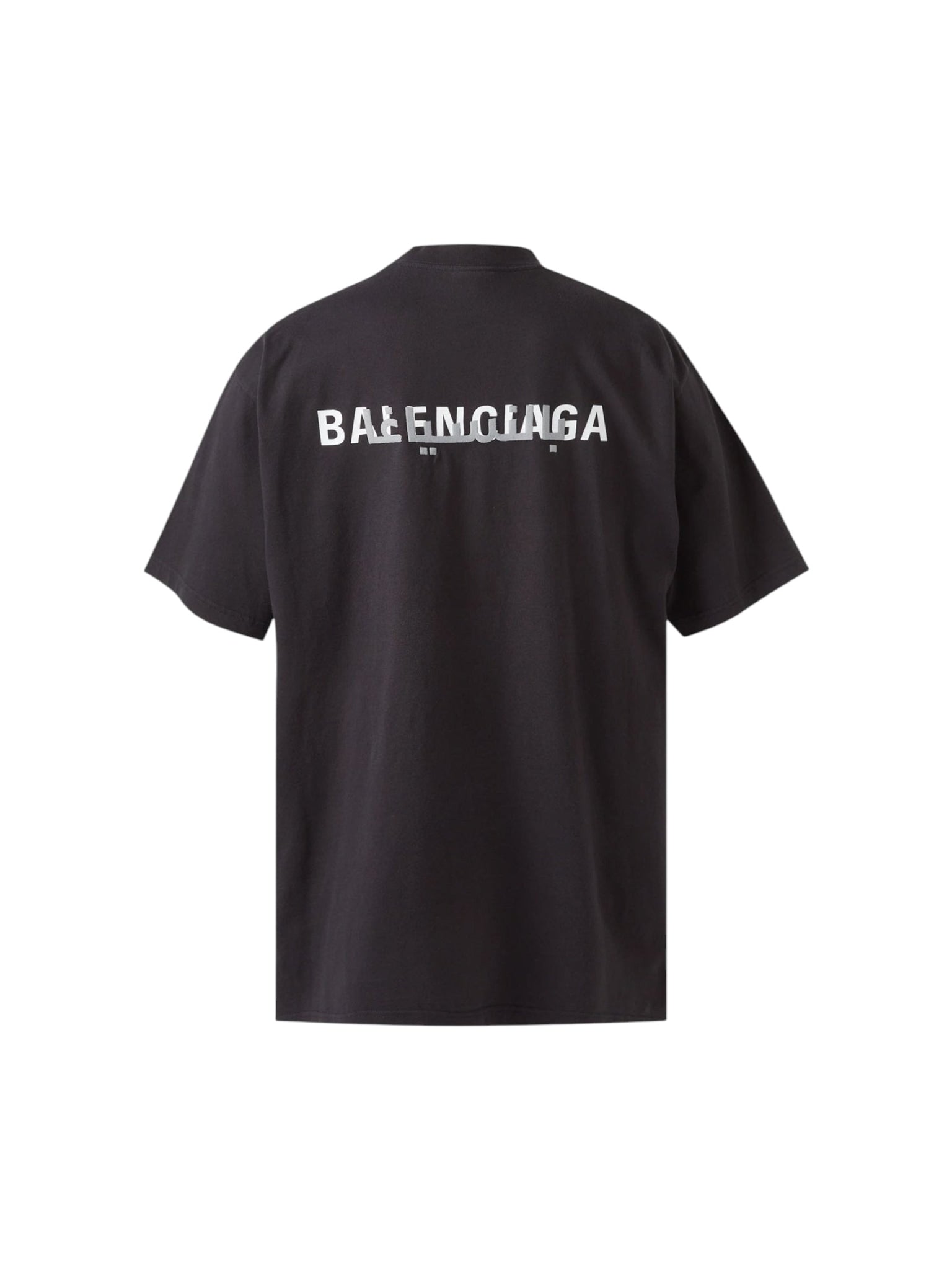 BALENCIAGA ARABIC RAMADAN T-SHIRT VINTAGE BLACK